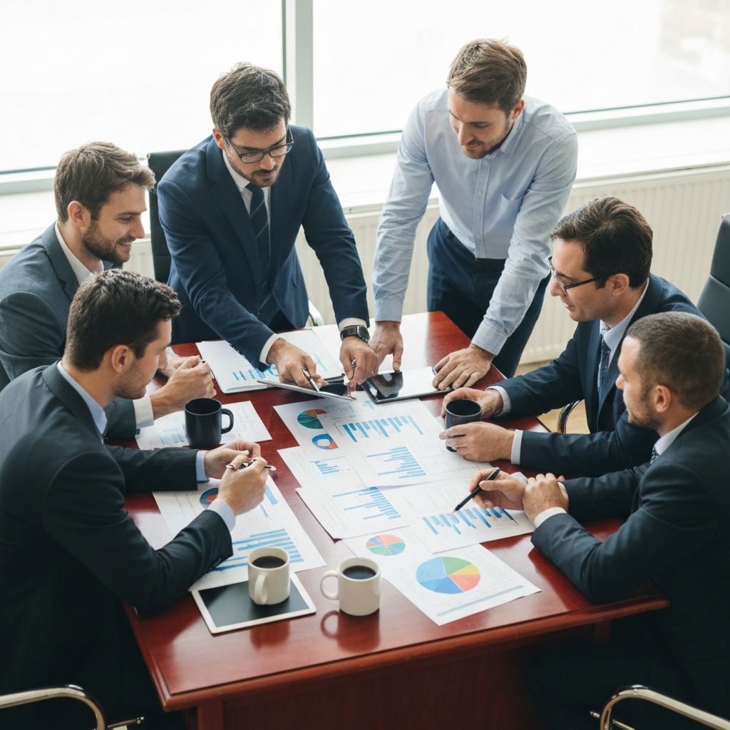 Business team collaboration